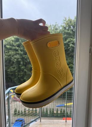 Чоботи гумовці crocs