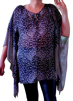 Шифоновая туника в отличном состоянии