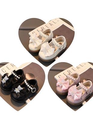 Красивые качественные туфли для девочки р.16-25 (в описании 2 цены)