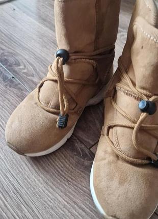 Осенние утепленные сапоги