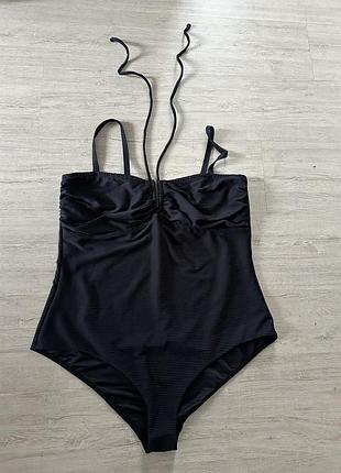 Танкини батал купальник рубчик большой размер