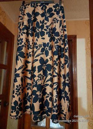 Юбка 🍂👜 принт флора🍂