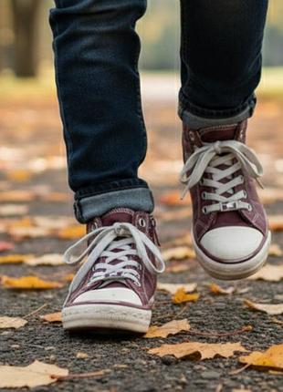 Детские кеды, прогулочные ботинки, осенние, стильные mustang,р.29