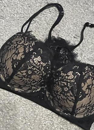 Новий,мереживний бюстгальтер пуш-ап застібка спереду