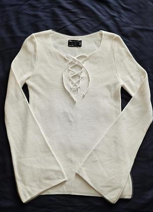 Женская кофточка asos maternity с завязками и рукавами клеш