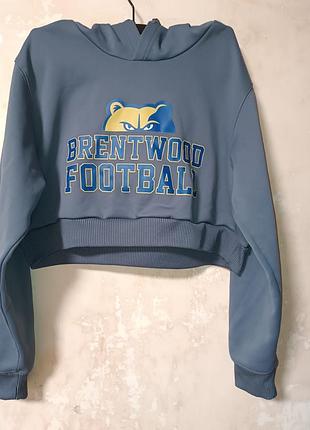 Укороченный худи adidas!