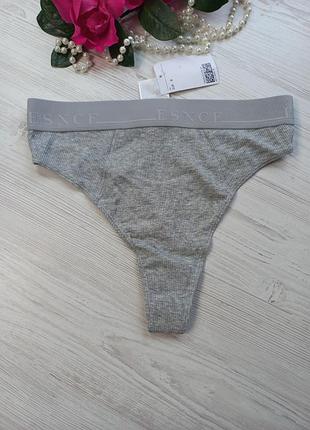 Трусики стринги на высокой посадке от бренда h&amp;m размер s 💝