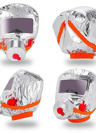 Маска противогаз, панорамный противогаз fire mask 2