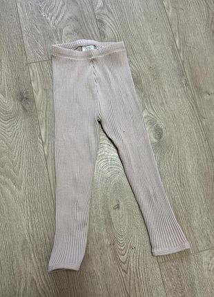 Лосіни в рубчик zara