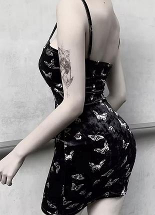 Продам сукню з метеликами s