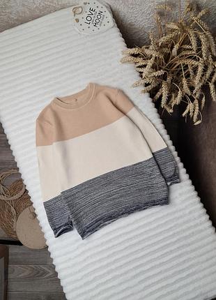 Коттоновый свитер машинной вязки от george 2-3 года (92-98)