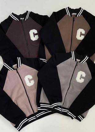 Бомбер на байці плотний 122,128,134,140