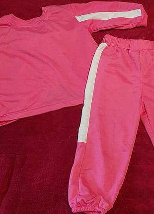 Детский костюм для девочки, размер 92-98