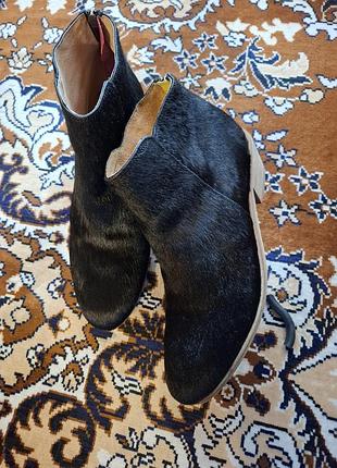 Шкіряні чоботи  нерпа  р. 39,5-40-40.5