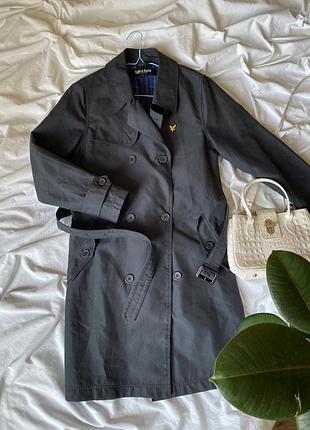 Плащ тренч lyle & scott s