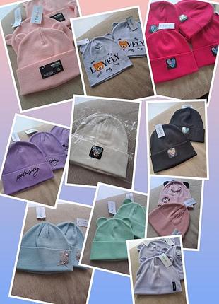 Трикотажные шапочки 🎨тм talvi ♥️