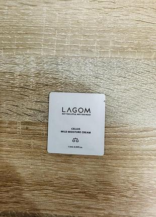 Lagom not too little, not too much cellus mild moisture cream