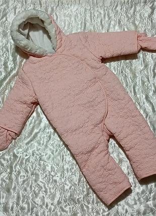 Зимний комбинезон на 9-12мес