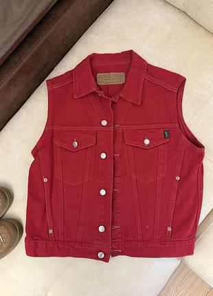 Джинсовий жилет