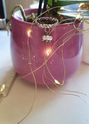 Колечко на тонкие пальцы