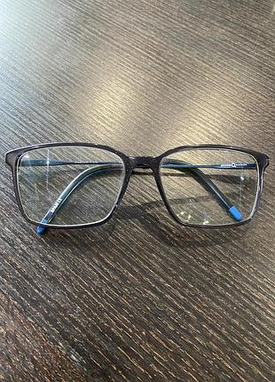 Оправа etnia barcelona dusseldorf 19 gybl grey blue authentic eyeglasses 56-17