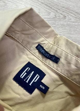 Мужская базовая рубашка gap 3