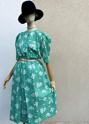 Винтаж,хлопок, платье,люкс бренд,akris of switzerland
