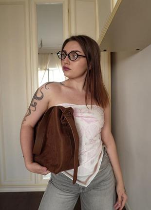 Коричнева сумка