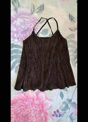 Топ блискучий шоколадний р.s