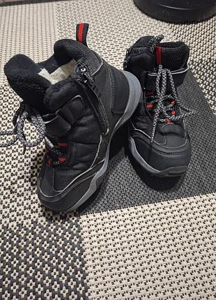 Теплі зимові чобітки для хлопчика 29 розмір
