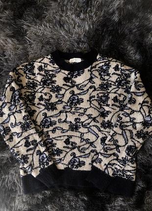 Светр жіночий квітковий m primark