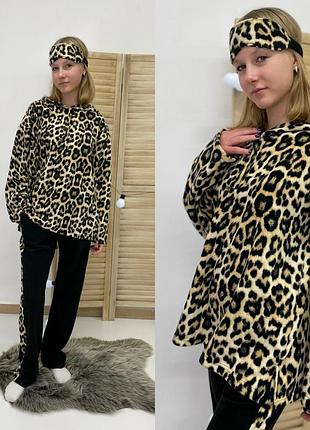 Теплая пижама для девочек