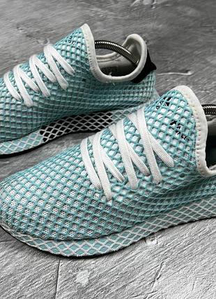 Жіночі кросівки adidas deerupt parley блакитні, р.40