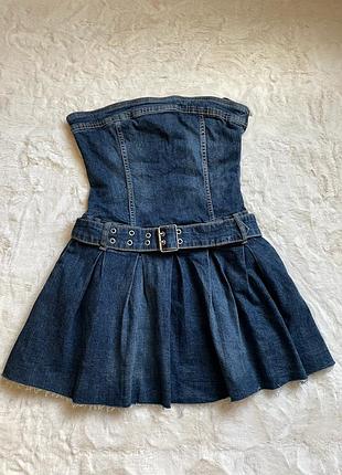 Гарна джинсова сукня bershka