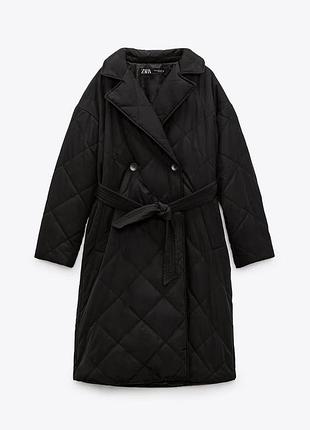 Стьобаний тренч zara