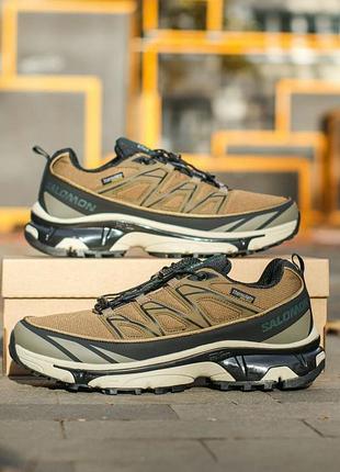 Кросівки утеплені чоловічі salomon xt-6 expance green termo термо