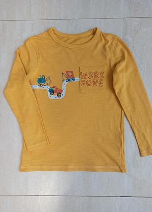 Футболка (логслів) з довгим рукавом для хлопчика.