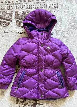 Куртка дитяча тепла для дівчинки reima 110