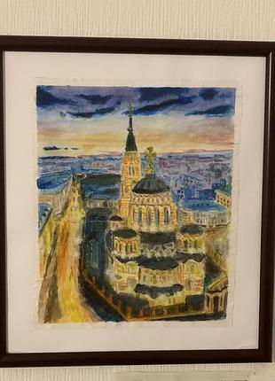 Харків, картина 205х175мм, благовіщенський собор
