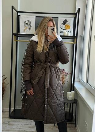 Куртка зимова подовжена
