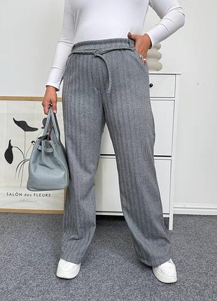 Кашеміровий жіночі штани вільного крою