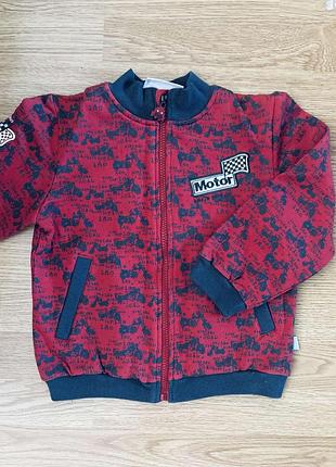 Утеплена  толстовочка 104-110