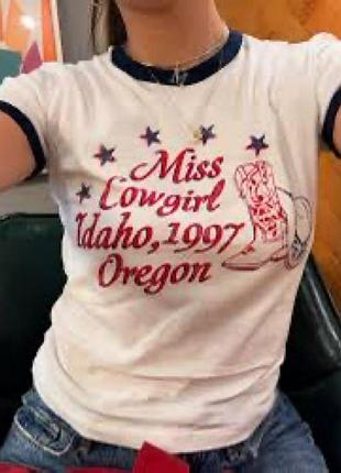 Бавовняна футболка zara – біла з написом розмір с/м