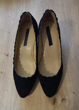 Женские туфли черные, 36 размер.