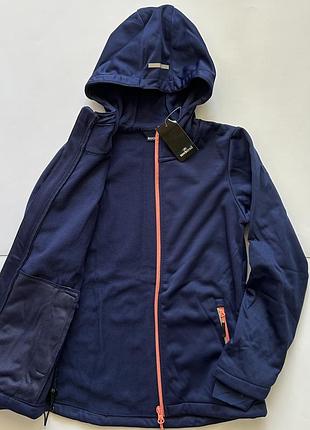 Куртка 134/140 р вітровка фліс софтшел softshell деми демисезонная демісезона crivit rocktrail
