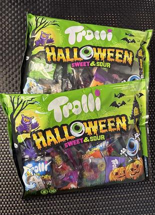Желейні цукерки trolli halloween sweet & sour 360 г