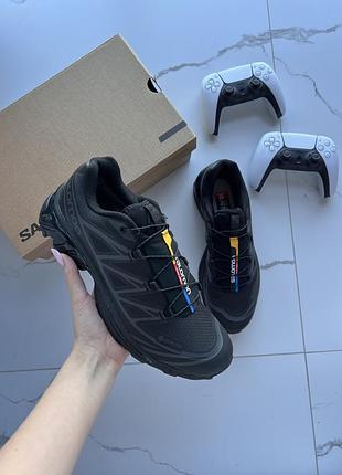 Salomon xt-6 adv dover triple black gore-tex 7