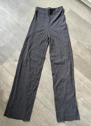 Штани сірі зручні bershka