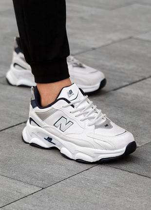 Чоловіче взуття, білі чоловічі кросівки на осінь