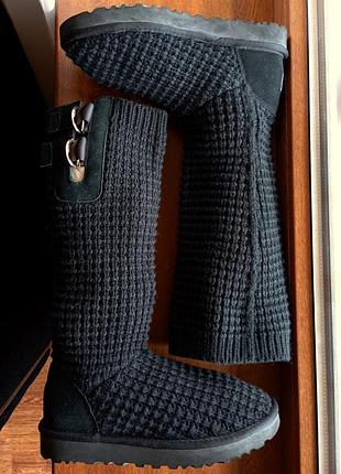 Чоботи ugg classic solene tall оригінал оригінал нові розмір w7 натуральна шерсть